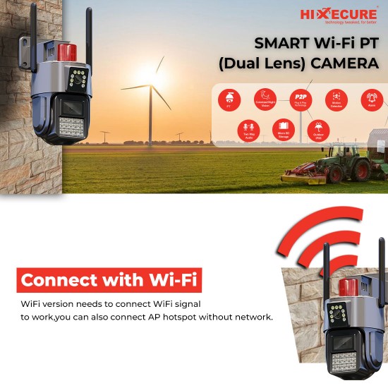 SMART Wi-Fi PT (Dual Lens) CAMERA