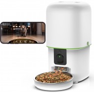 HI-Focus Automatic Pet Feeder with Camera - 5G WiFi App Control, 1080p HD Video, Night Vision, 2-Way Audio, 4L Cat & Dog Food Dispenser, Easy to Use and Clean, Timed Pet Feeder HI-Focus Automatic Pet Feeder with Camera - 5G WiFi App Control, 1080p HD Video, Night Vision, 2-Way Audio, 4L Cat & Dog Food Dispenser, Easy to Use and Clean, Timed Pet Feeder