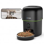 HI-Focus Automatic Pet Feeder with Camera - 5G WiFi App Control, 1080p HD Video, Night Vision, 2-Way Audio, 2L Cat & Dog Food Dispenser, Easy to Use and Clean, Timed Pet Feeder HI-Focus Automatic Pet Feeder with Camera - 5G WiFi App Control, 1080p HD Video, Night Vision, 2-Way Audio, 2L Cat & Dog Food Dispenser, Easy to Use and Clean, Timed Pet Feeder